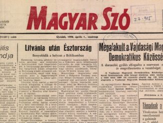 Címoldalon a vajdasági magyar érdekképviselet első szervének megalakulása.